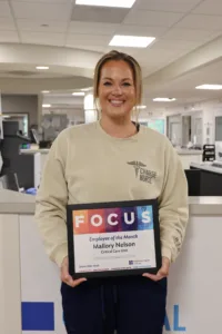 Nelson named September  Employee of the Month